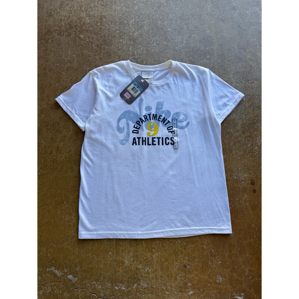 VTG 2000s Nike Department of Athletics 9 T-Shirt Y2K (Brand New) Women’s M